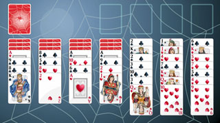 Spider Solitaire: free online card game, play full-screen without